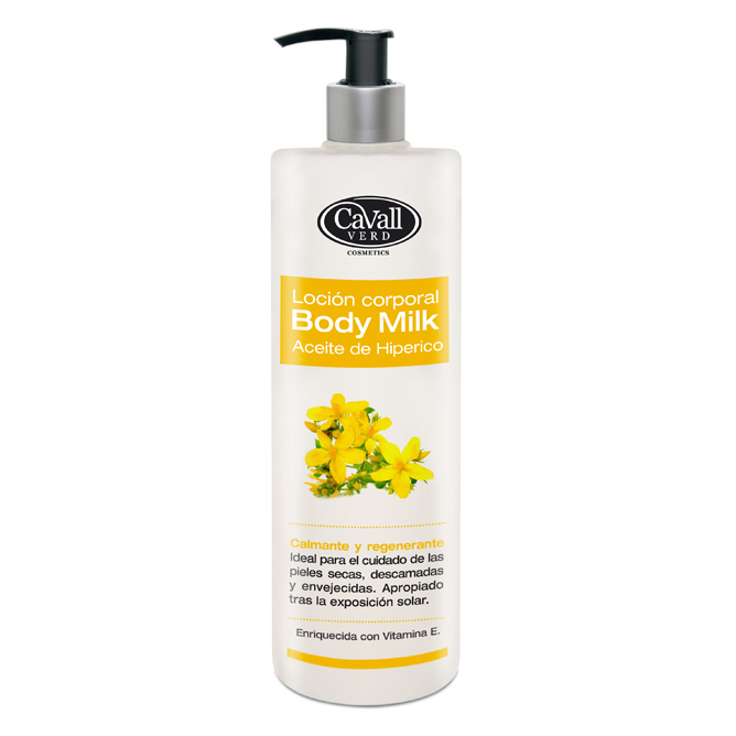 Body Milk Aceite De Hiperico  Cavall 500ml