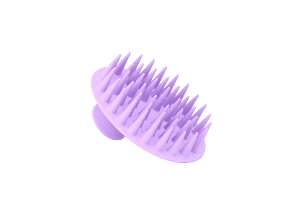 Cepillo Masajeador Cuero Cabelludo Lila