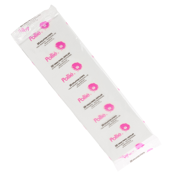 Paquete 20 Tiras Depilar Papel