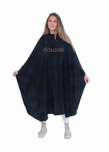 Capa Para Corte Color Negro Dousse