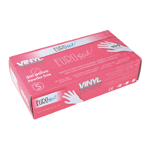 Caja 100 Guantes Vinilo Sin Polvo
