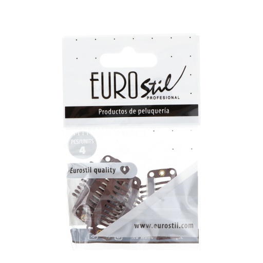 Bolsa 4 Clips 3,2 Cm Grande